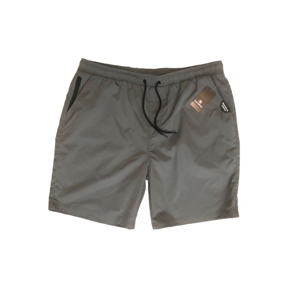 Southpole Big and Tall Woven Shorts Gray Men’s Size 5XL